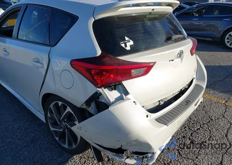 2017 Toyota Corolla Im z USA, uszkodzony, nr VIN JTNKARJE3HJ549262